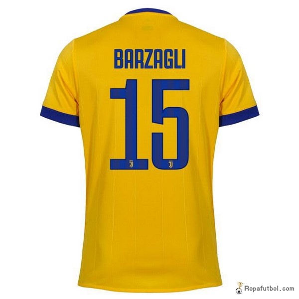 Camiseta Juventus Replica Segunda Ropa Barzagli 2017/18